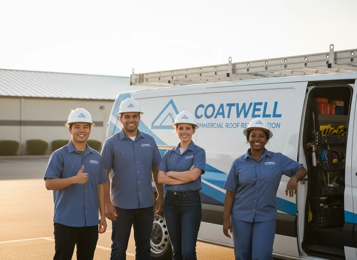 Commercial roof coating company in Vining, MN